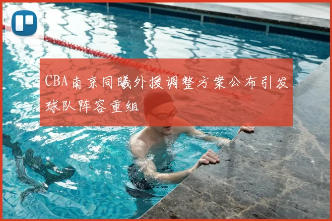 CBA南京同曦外援调整方案公布引发球队阵容重组